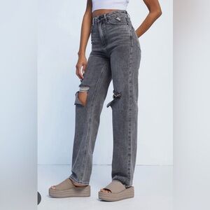 Pacsun Distressed Gray Jeans
